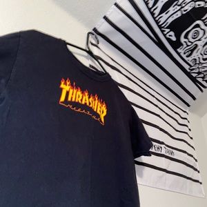 Thrasher flame shirt